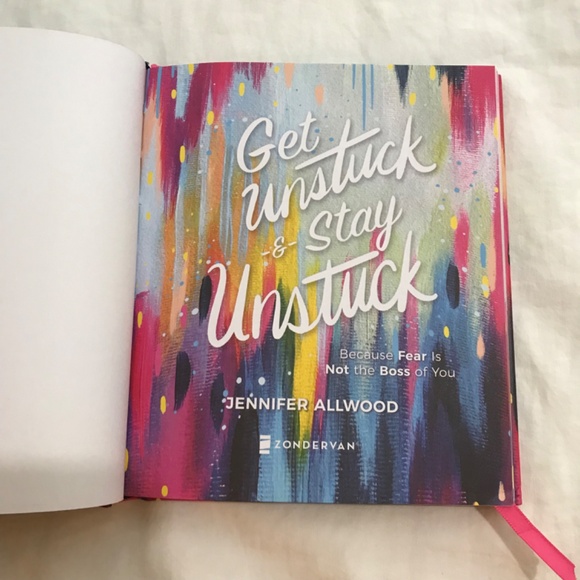 ๐3/$35 Get Unstuck and Stay Unstuck Hardcover Book by Jennifer Allwood - Picture 4 of 8